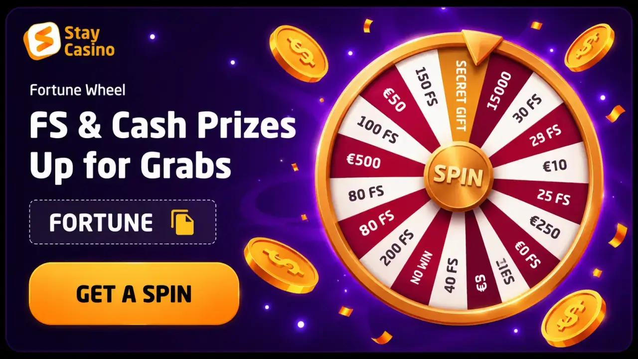 Stay Casino Tuesday free spins offer