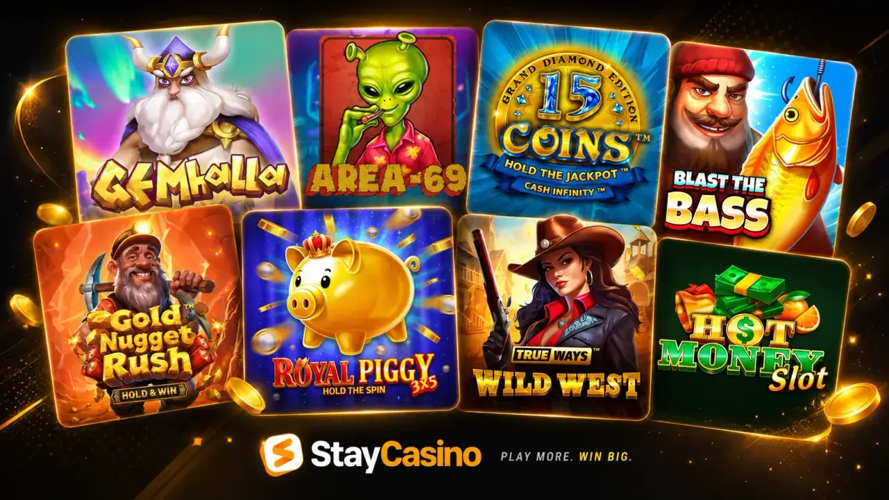 Stay Casino games lobby